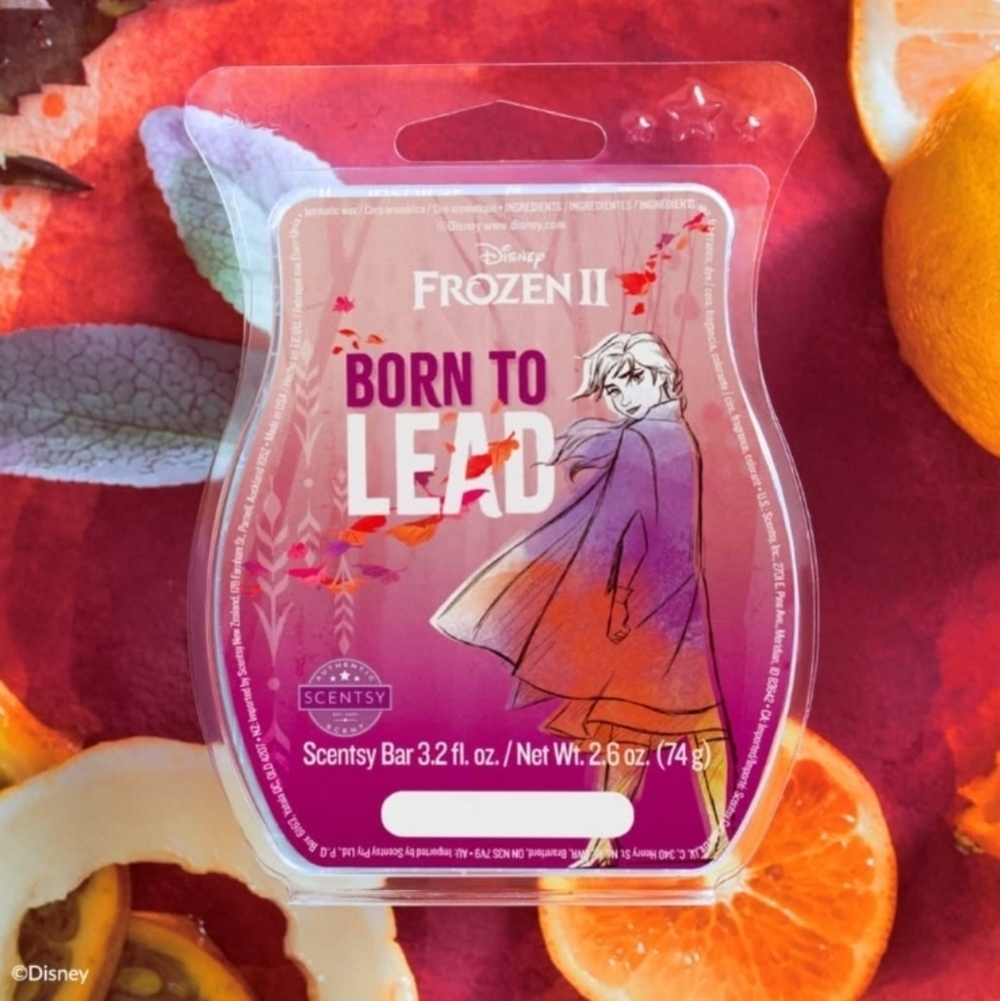 Scentsy Disney Frozen II Princess Anna Born to Lead Orange Melon Vanilla Wax - Picture 3 of 4